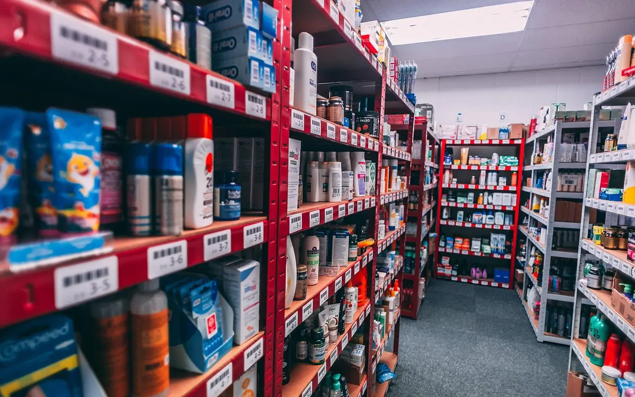 Agencement de pharmacie